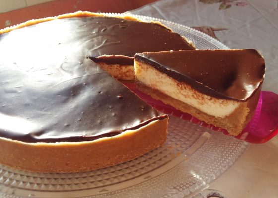 Cheesecake mascarpone e cioccolato