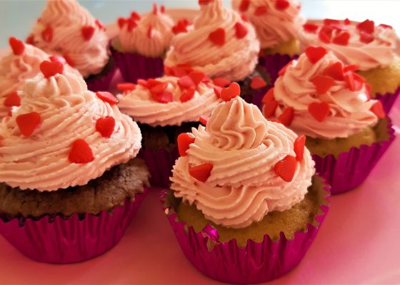 Mini cupcake di San Valentino